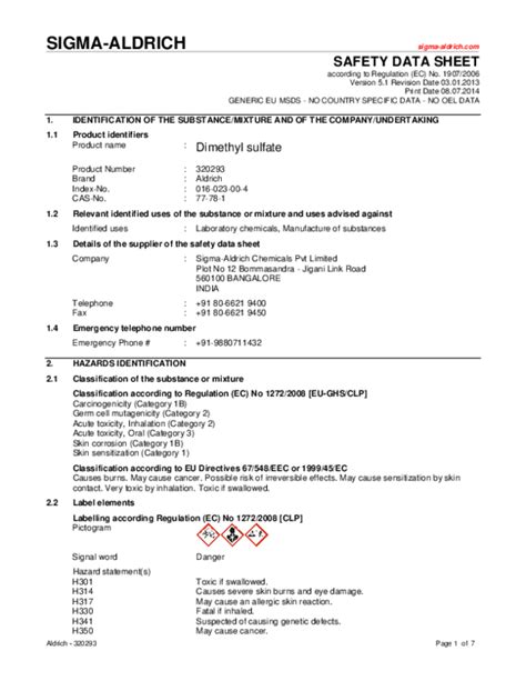 sigma aldrich msds|sigma aldrich msds download.